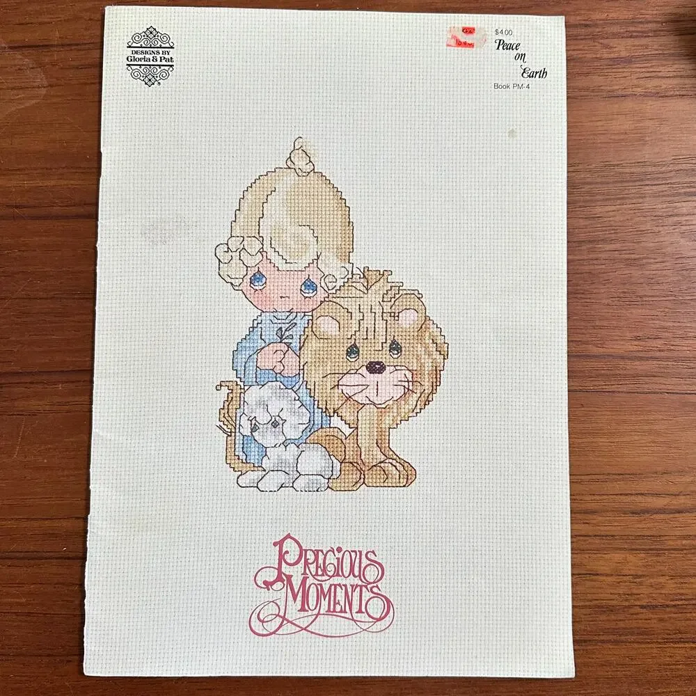 Precious Moments Peace on Earth Cross Stitch Pattern Book
